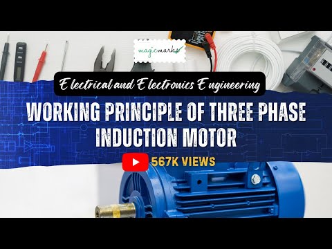 Working principal of three phase induction motor