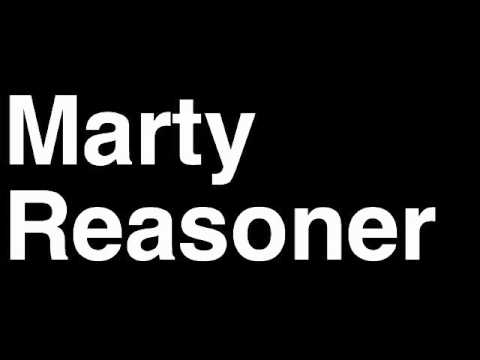 How to Pronounce Marty Reasoner New York Islanders NHL Hockey Player Runforthecube