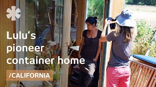California DIY, shipping container tiny home and a cargo trailer bedroom