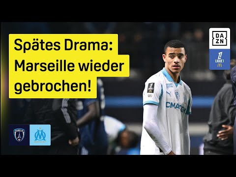 Auba & Greenwood treffen | Paris FC - Olympique Marseille | 20. Spieltag | Ligue 1 | DAZN Highlights