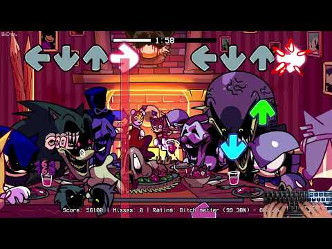 FNF D-Sides Update 2.7 Thanksgiving - God Feast (FC) (4k) (No Cutscene)