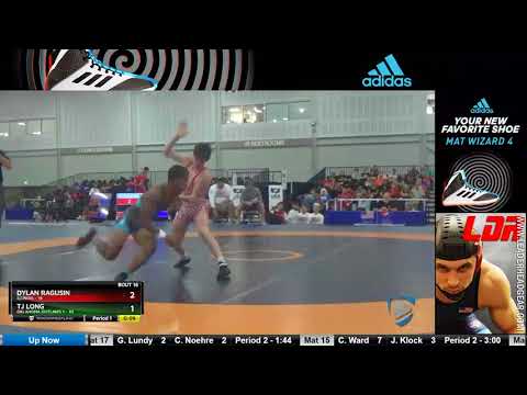 Mat 1 120 Dylan Ragusin Illinois Vs TJ Long Oklahoma Outlaws 1