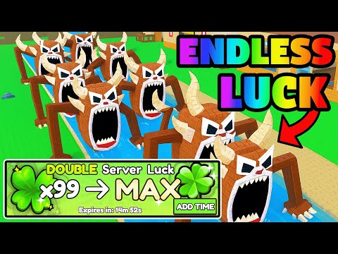 Ich habe mir auf einem Anfängeraccount in "Steal a Fish" 99x Glück gekauft.....