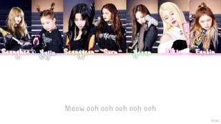 CLC 씨엘씨   MEOW MEOW Lyrics Color Coded ENG ROM HAN