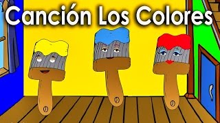 La Cancion de los Colores para niños - Rondas Infantiles - Videos Educativos  - Lunacreciente