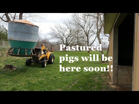 Prepping for Pastured Pigs with an Osborne Hog Feeder