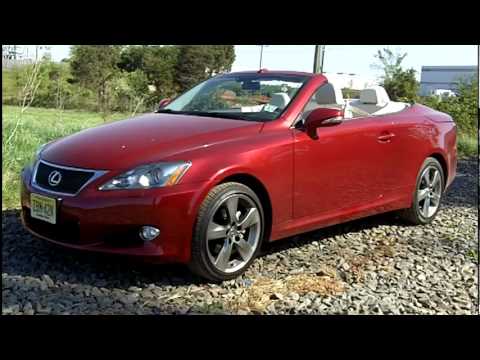 2010 Lexus 250 ISC Convertible Road Test & Review by Drivin' Ivan Katz