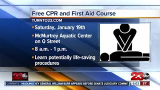 Free CPR and First Aid Course