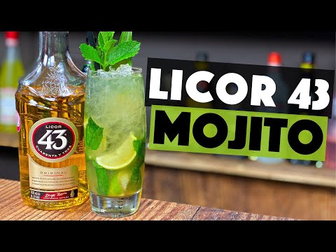 AMAZING Vanilla Mojito Cocktail with Licor 43 | Easy Cocktail to make at Home Bar | Steve the Barman