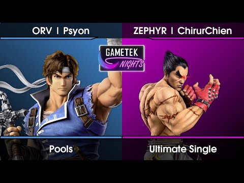 Gametek Night 2023.16 Pools - Psyon (Richter) Vs. ChirurChien (Kazuya) SSBU Ultimate Tournament