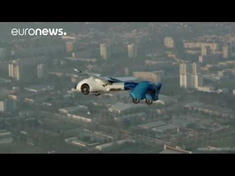 Arab Today- Flying cars at luxury auto
