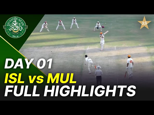Full Highlights | Islamabad Region vs Multan Region | Day 1 | QeAT 2025-26 | PCB | M2P1S