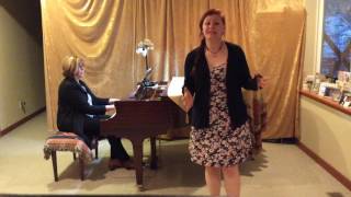 NATS Shanda Kish singing &quot;I Didn&#39;t Plan It&quot; from the musical &quot;Waitress&quot; by Sara Bareilles