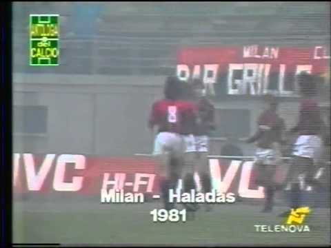 4 novembre 1981, Milan vs Haladas 2 0