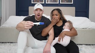 TAKING A PREGNANCY TEST ON CAMERA!