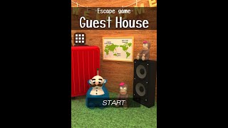 방탈출 - Escape Rooms(NAKAYUBI CORPORATION) : 게스트 하우스(Guest House) 공략 full walkthro