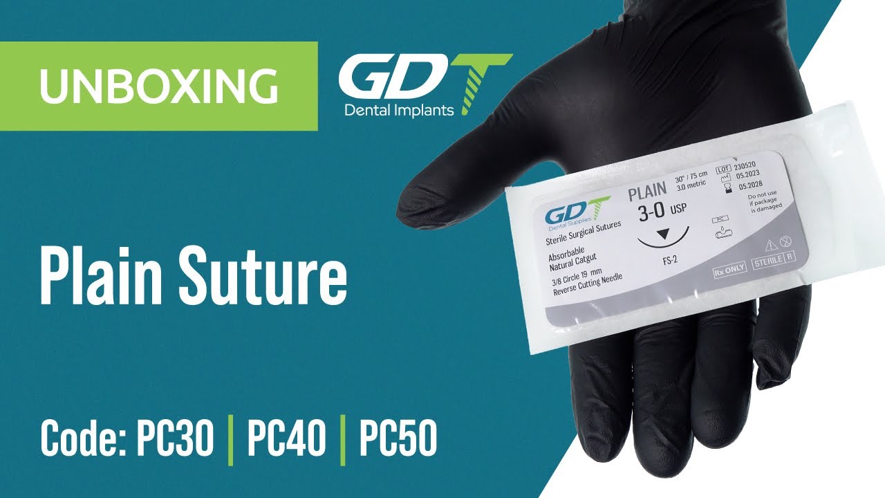 Unboxing GDT Plain Suture