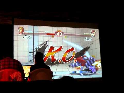 AB Joe Love (Cody) vs. DRS NashFan (Chun-Li) Street Fighter 25th Anniversary Event Austin