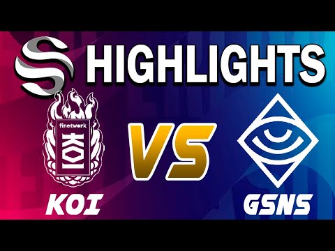 KOI vs Guasones Highlights - LEAGUE OF LEGENDS - SUPERLIGA - JORNADA 4