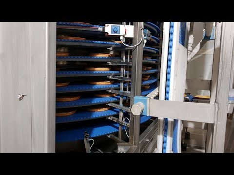 Spiral freezer 1500KG/hour Systemate Numafa SVR 400 GD 22,5 - 60 FREON