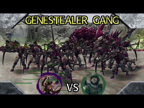 Dawn of War Unification: 1 vs 1 Tyranids vs Imperial Guard