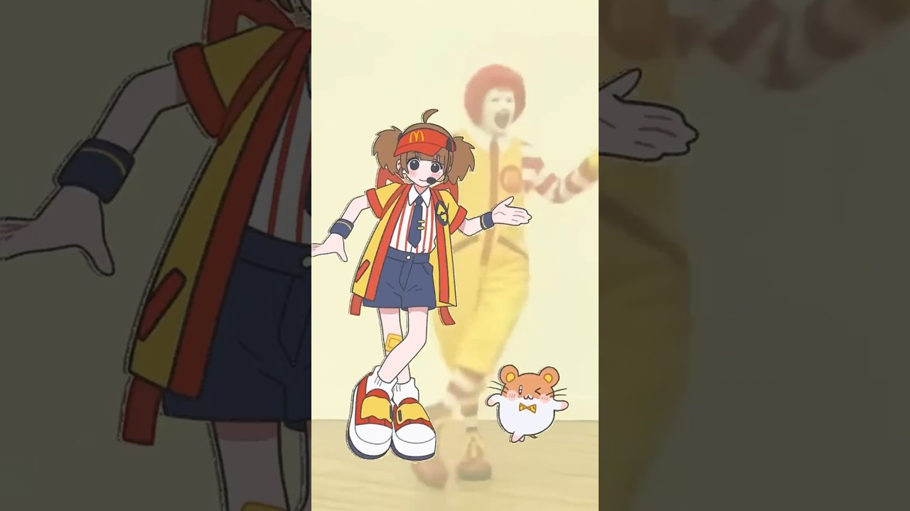 いまだけダブチ食べ美と一緒に歌い踊るドナルド #Shorts #音MAD #いまだけダブチ食べ美 #ドナルド #マクドナルド