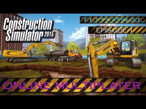 Construction Simulator 2015 PLAY PARK | CS15 Multiplayer with Jimmy Dali | EPISODE 1