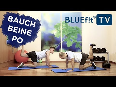Bauch Beine Po Training für Zuhause | 12-Min-Workout