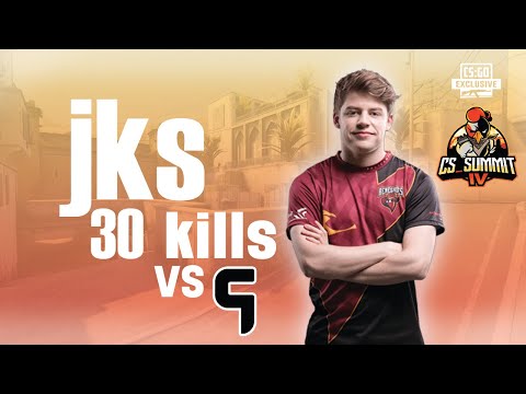 CS:GO POV - jks 30 kills vs Ghost on Dust2 @ cs_summit 4