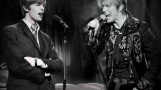 David Bowie sings duet with... himself?
