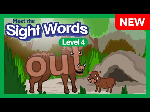 NEW! Meet the Sight Words Level 4 - "out"