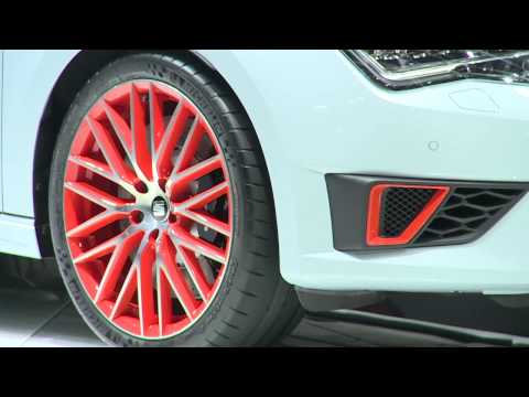 Salón del automóvil de Ginebra 2014. SEAT León CUPRA