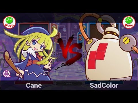 Puyo Puyo Tetris | Cane Vs SadColor - First to 15
