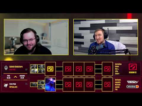 DreamLeague Season 22 |  Gaimin Gladiators vs Virtus.pro | Group Stage 1
