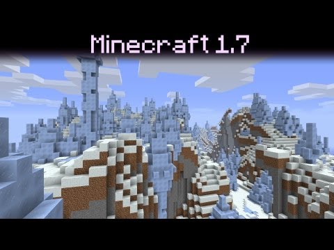 stormfrenzy - Minecraft 1.7 update - Mesa and Ice Spike Biomes + Something Secret!
