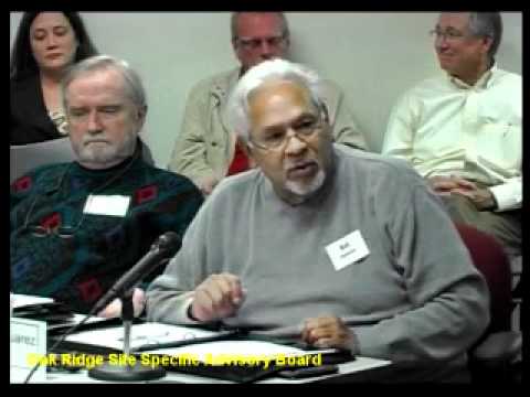 November 9, 2011, Oak Ridge SSAB Meeting