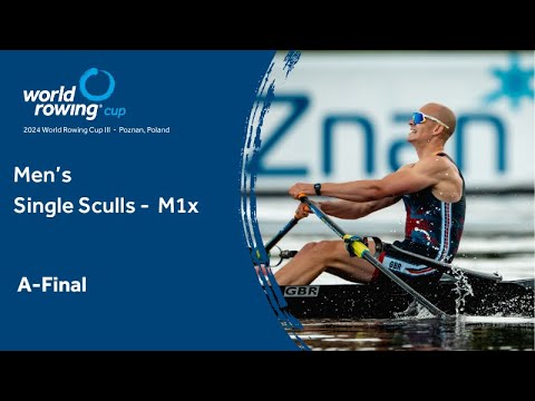 2024 World Rowing Cup III  - Poznan, Poland - Men's Single Sculls (M1x) A-final