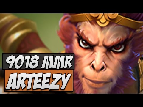 Road to Kiev Major | EG.Arteezy Monkey King 7.14