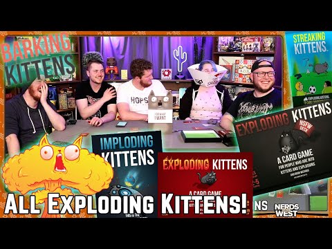 Exploding Kittens [All Expansions] | Board Game Live Stream - YouTube
