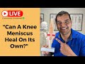 🔴 LIVE - Get Expert Answers For Meniscus Injuries From Dr. David