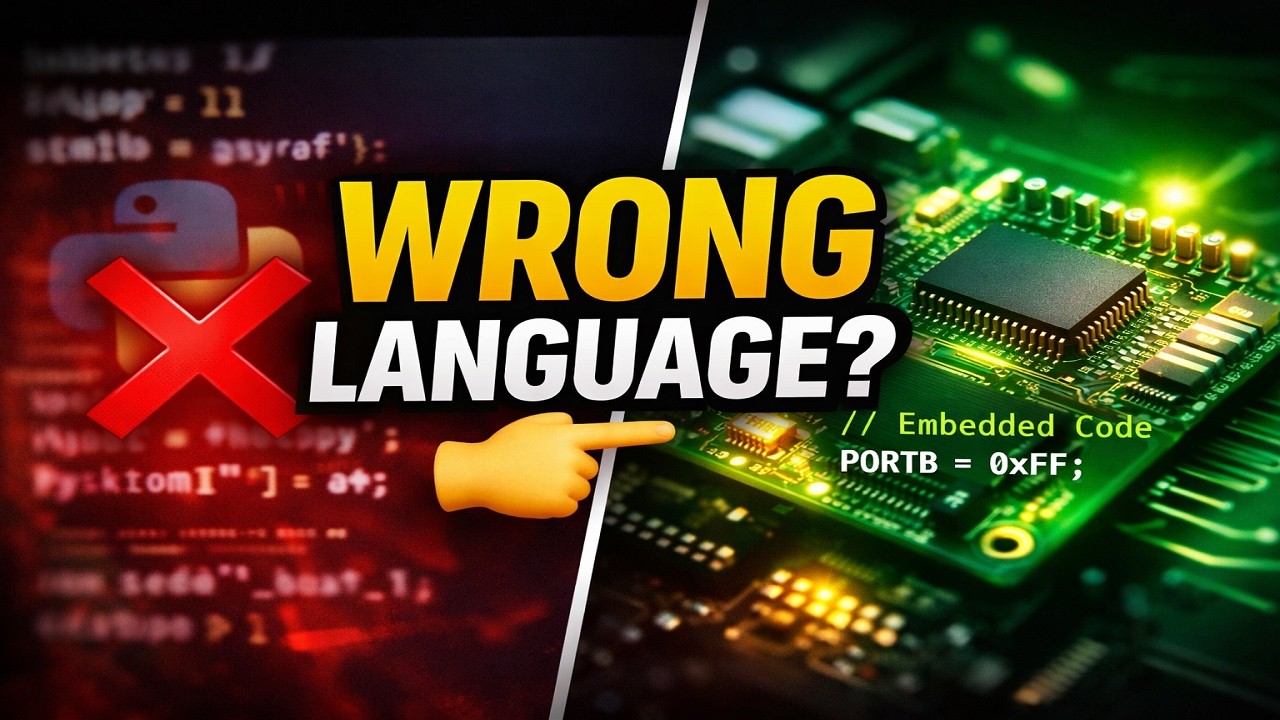 6 Languages You ACTUALLY Need for Embedded Systems (2026 Guide)