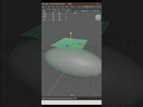 Maya 2025 Basic Tutorial - Conform Mesh in Autodesk Maya