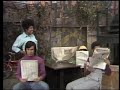 Classic Sesame Street Susan Sings Three Of These Things Biff David Luis Oscar Reading Newspapers 1