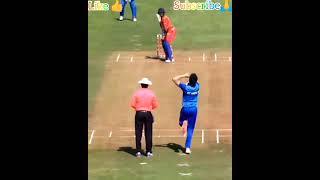 Arjun Tendulkar bowling action real vs game #shorts #ytshorts #realcricket20 #arjuntendulkar#cricket