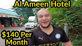 🇹🇭 AL AMEEN HOTEL | $140 PER MONTH LIVING IN KRABI, THAILAND | CHEAPEST HOTEL