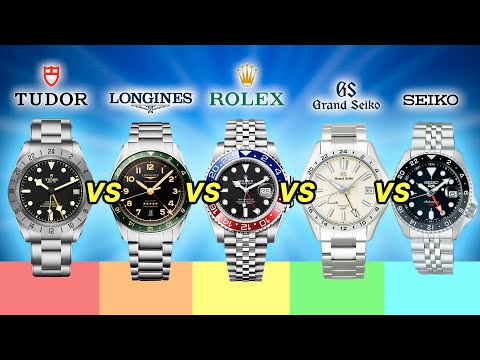 Ranking The Best GMT Watches You Can Buy | Rolex vs Tudor vs Grand Seiko vs Longines vs Seiko