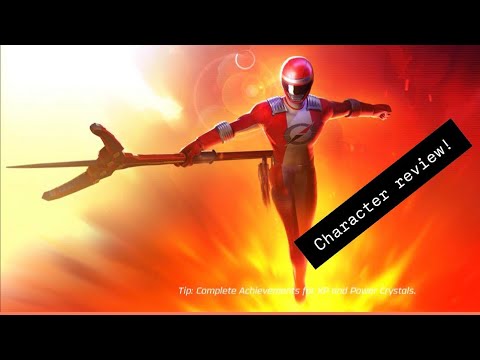 Power Rangers Legacy Wars New Character Play-through! Review Operation Overdrive Red!