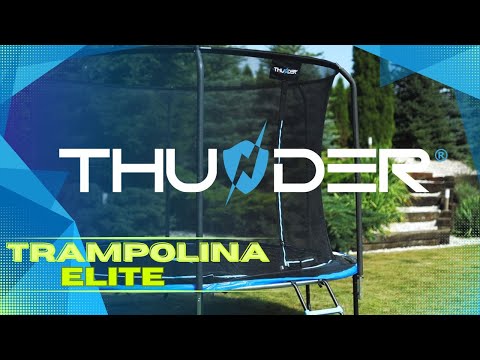 Батут THUNDER INSIDE ELITE з внутрішньою сіткою 6 футів 183 см чорно-блакитний INSIDE-ELITE-6FT-BLUE - фото 1 - id-p2668429574