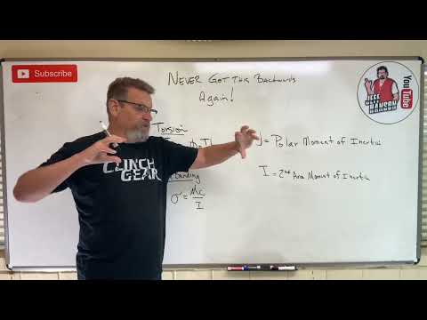 Mechanics of Materials: Lesson 32 - Never Get Polar and Area Moment of Inertia Backwards Again