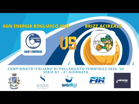 AGN Energia Bogliasco 1951 VS Brizz Acireale 10 - 9
